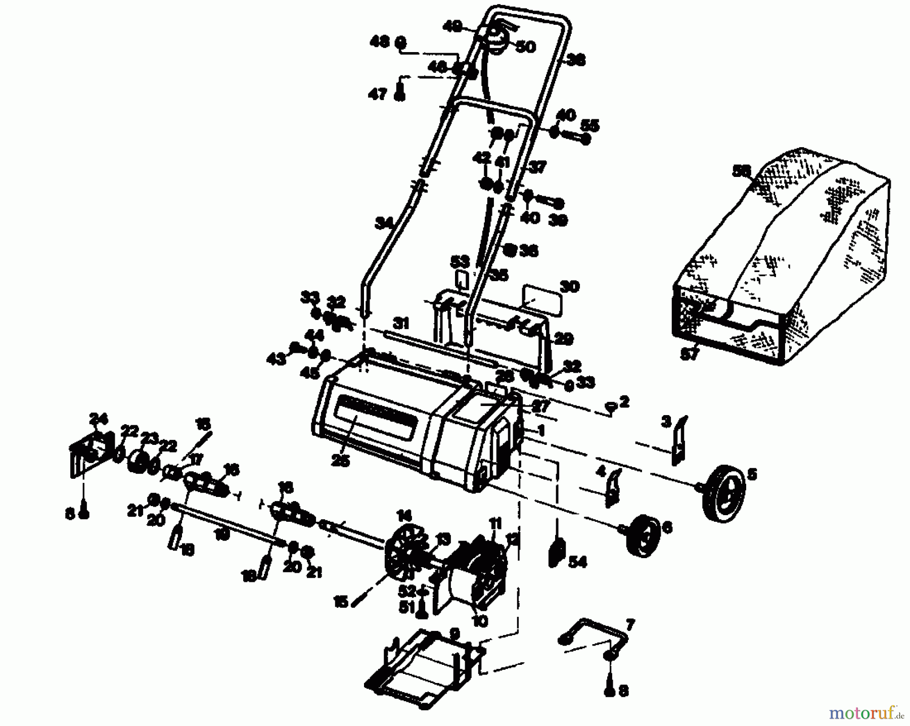 Gutbrod Elektrovertikutierer VE 32 02890.02 (1986) Grundgerät