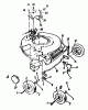 MTD ROTOMAX 53 S 129-8720 (1989) Ersatzteile Vorderachse