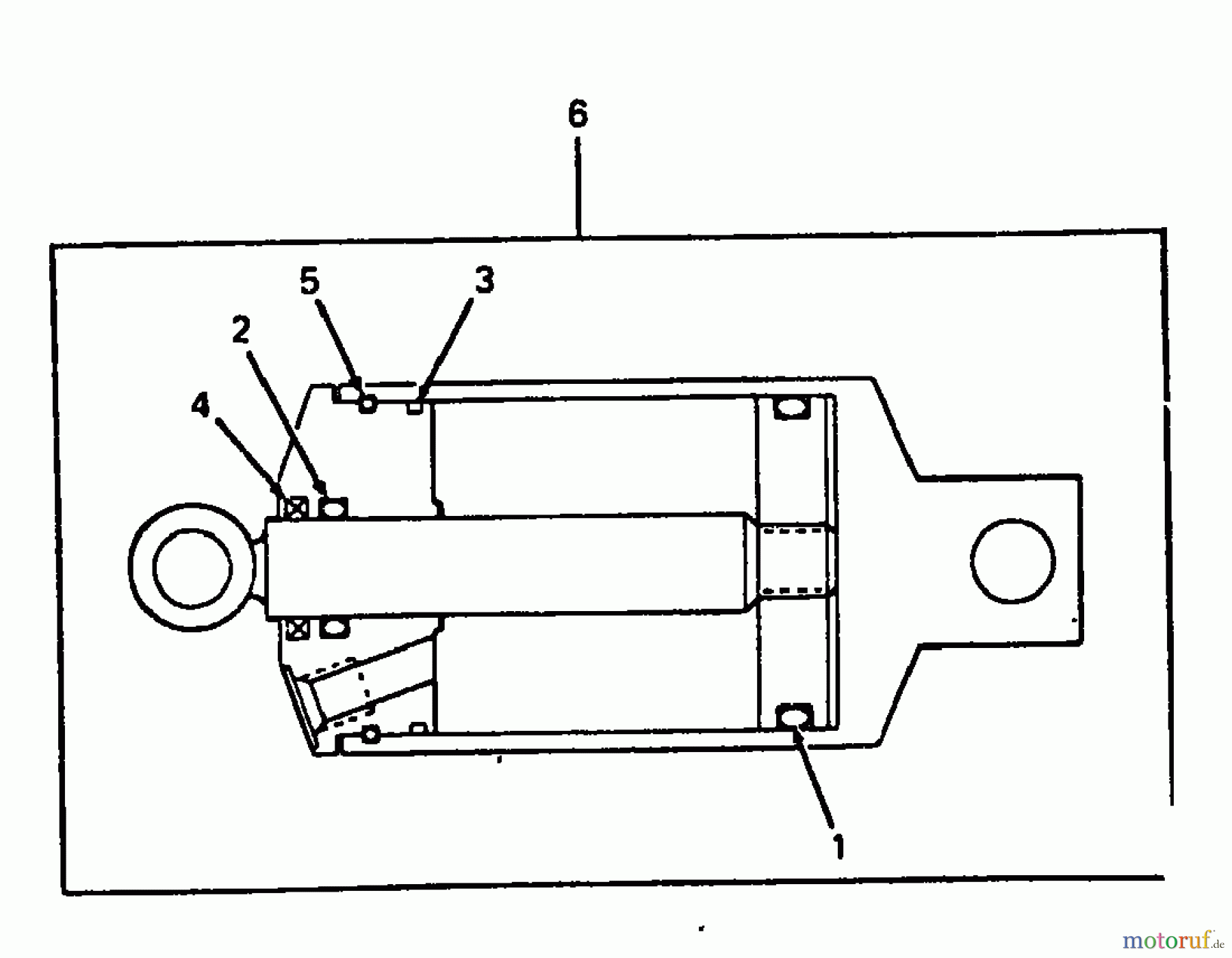 Cub Cadet Kompakttraktoren 1772 1772 (1989) Hydraulikzylinder