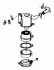 Gutbrod BM 100-2/G 07507.01 (1988) Ersatzteile Luftfilter