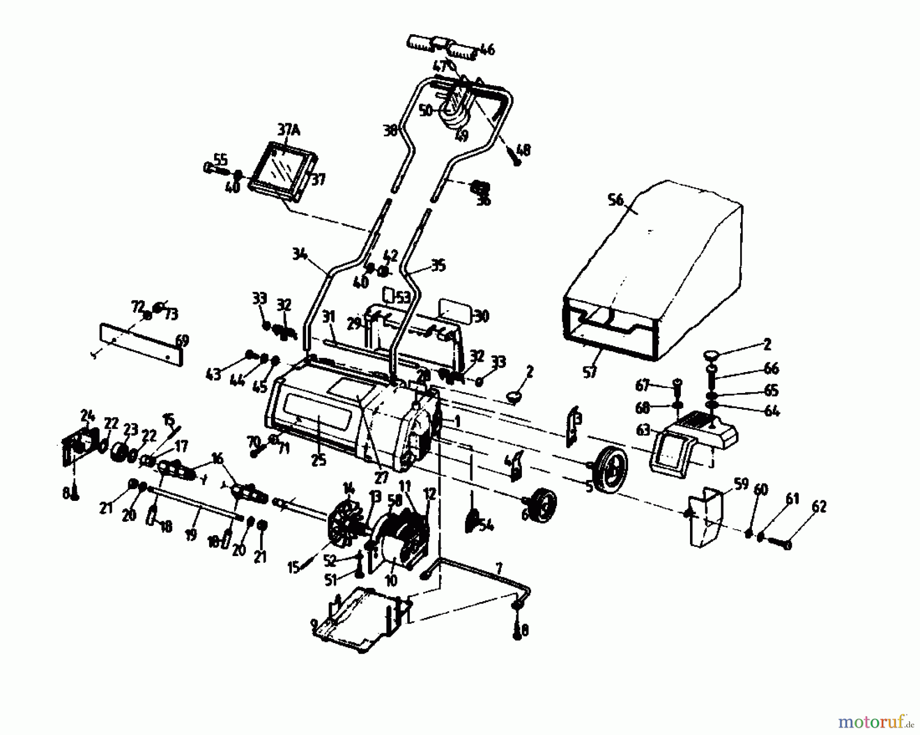 Gutbrod Elektrovertikutierer VE 32 02846.04 (1988) Grundgerät