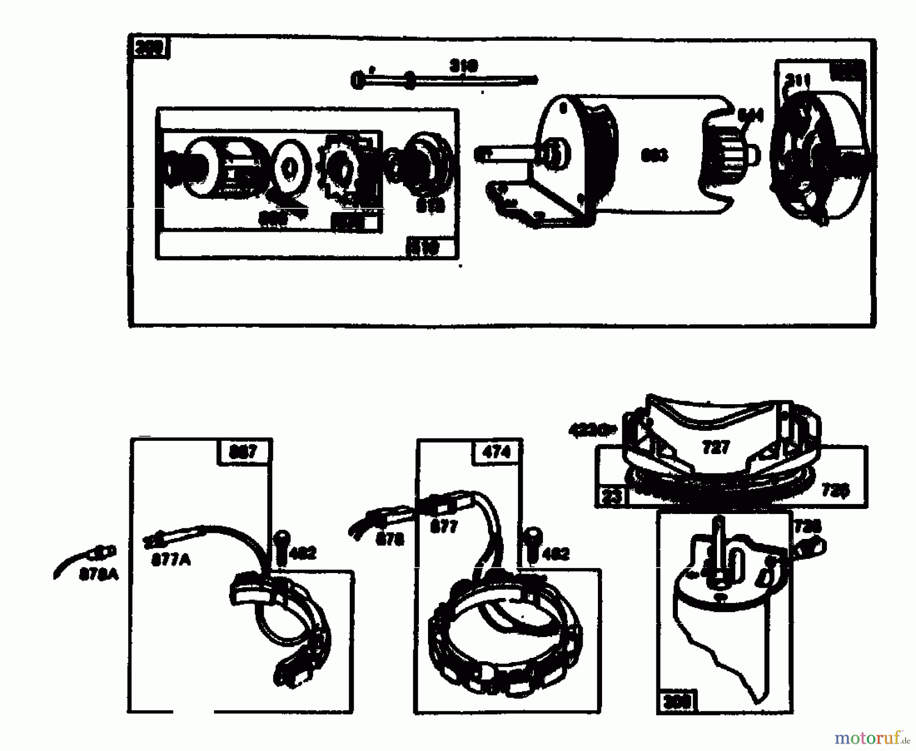  Golf Rasentraktoren 170 HD 4 02840.02  (1989) Elektrostarter