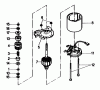 Gutbrod HB 47 R 02847.08 (1989) Ersatzteile Elektrostarter