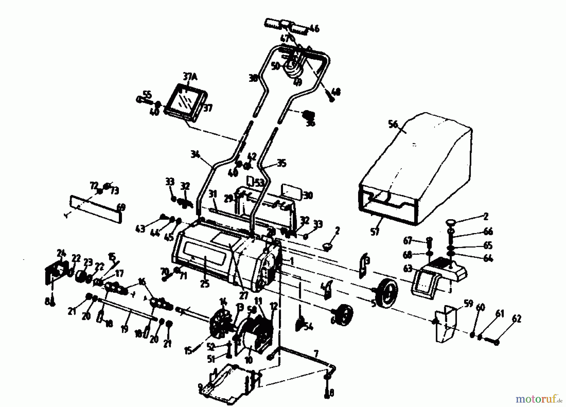 Gutbrod Elektrovertikutierer VE 32 02846.04 (1989) Grundgerät