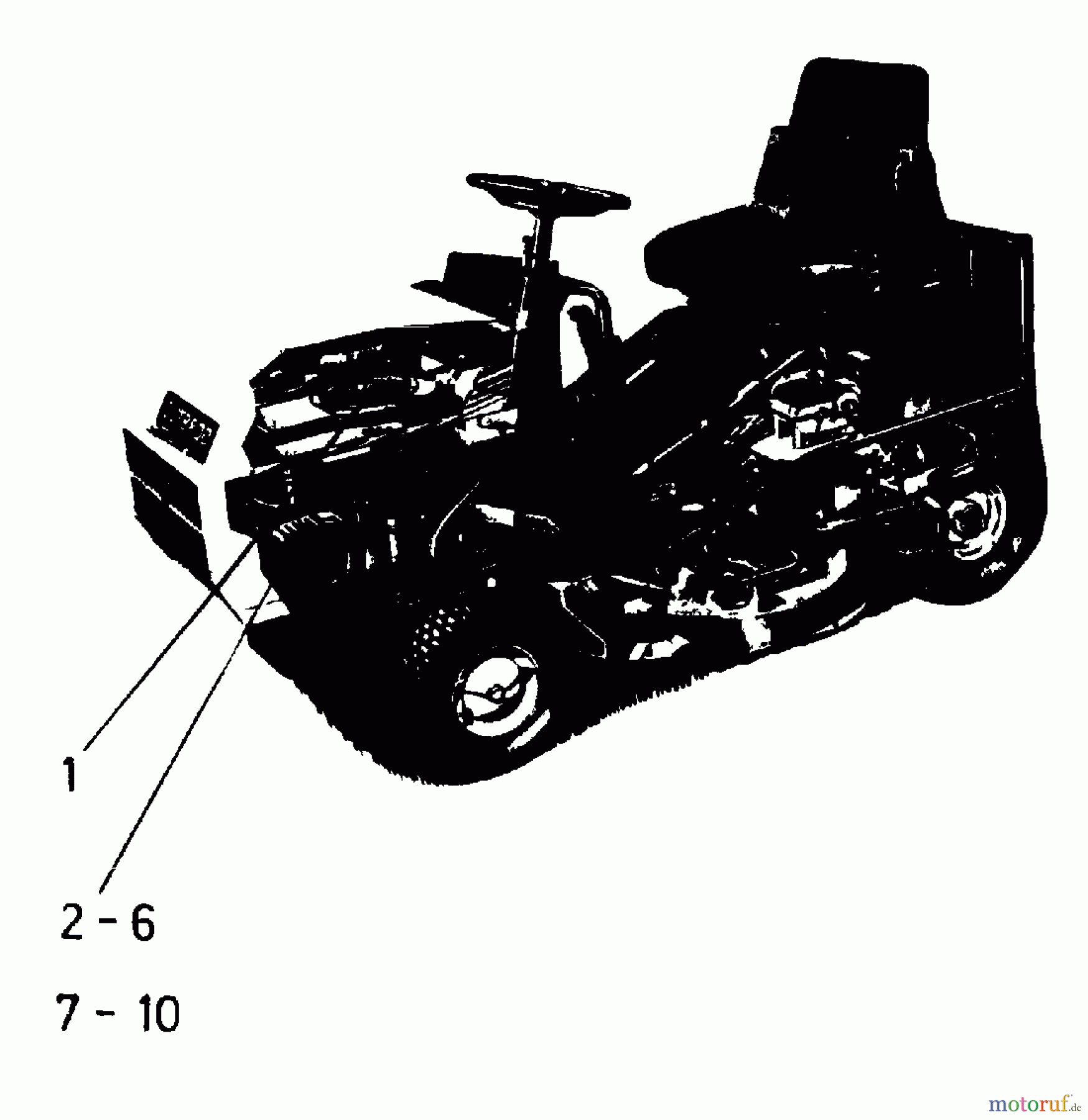  Gutbrod Rasentraktoren Sprint 800 E 02840.06  (1989) Motor