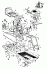 Columbia 8/760 HA 130-510C (1990) Ersatzteile Rahmen, Sitz, Sitzwanne