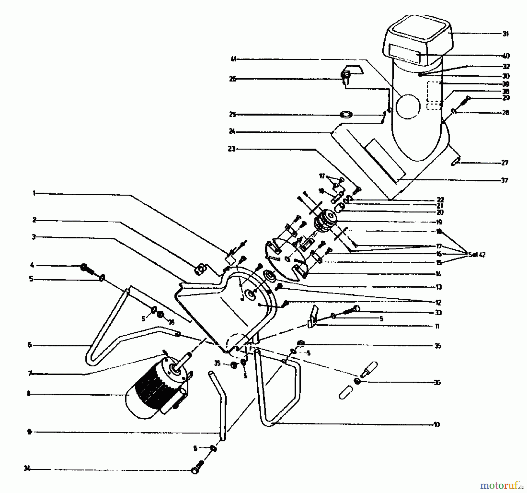  Gutbrod Häcksler GAE 18 04002.04  (1990) Grundgerät