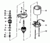 Gutbrod HB 47 R 02847.08 (1990) Ersatzteile Elektrostarter