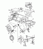 MTD SUPER 18-117 N 141-849H (1991) Ersatzteile Mähwerksaushebung