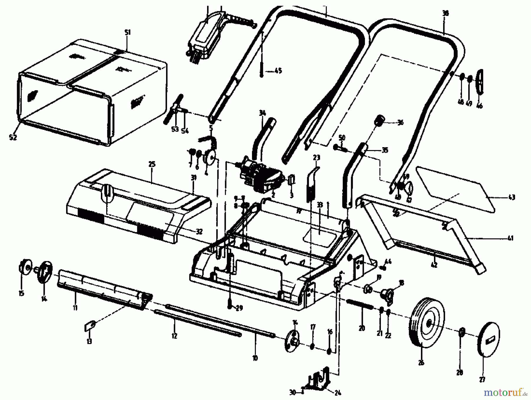 Golf Elektrovertikutierer 128 VE 02805.01 (1991) Grundgerät