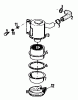 Gutbrod BM 100-2/G 07507.01 (1991) Ersatzteile Luftfilter
