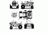 Golf SPIDER 270 SD 4 04015.08 (1992) Ersatzteile Beschilderung