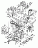 Motec GT 12 LR 132-451E632 (1992) Ersatzteile Fahrantrieb, Motorkeilriemenscheibe, Pedal, Räder hinten