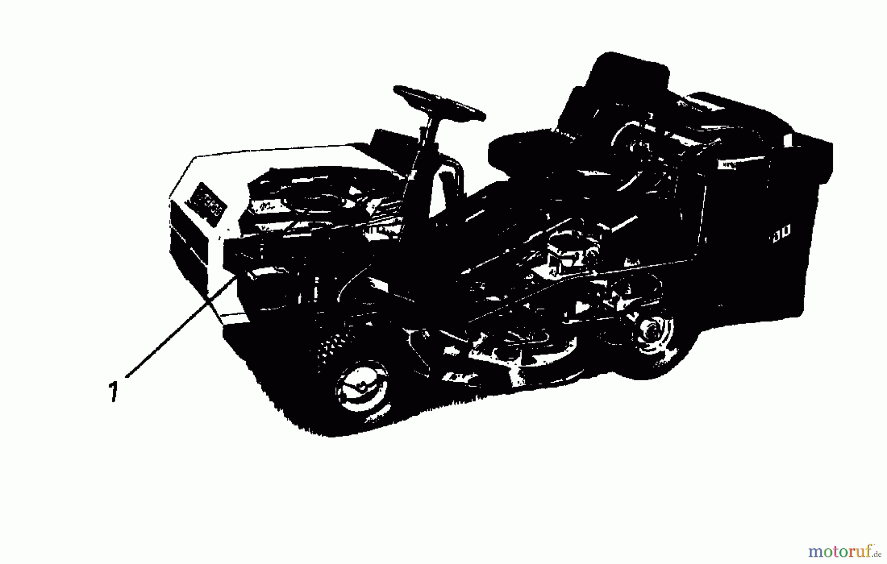  Gutbrod Rasentraktoren Sprint 1000 E 02840.07  (1992) Motor