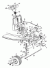 Bauhaus Yard-Man 10/76 133B352D646 (1993) Ersatzteile Vorderachse