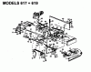 Columbia 114/107 N 133S619G626 (1993) Ersatzteile Mähwerksaushebung
