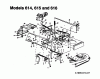MTD 16/107 135T615G678 (1995) Ersatzteile Mähwerksaushebung