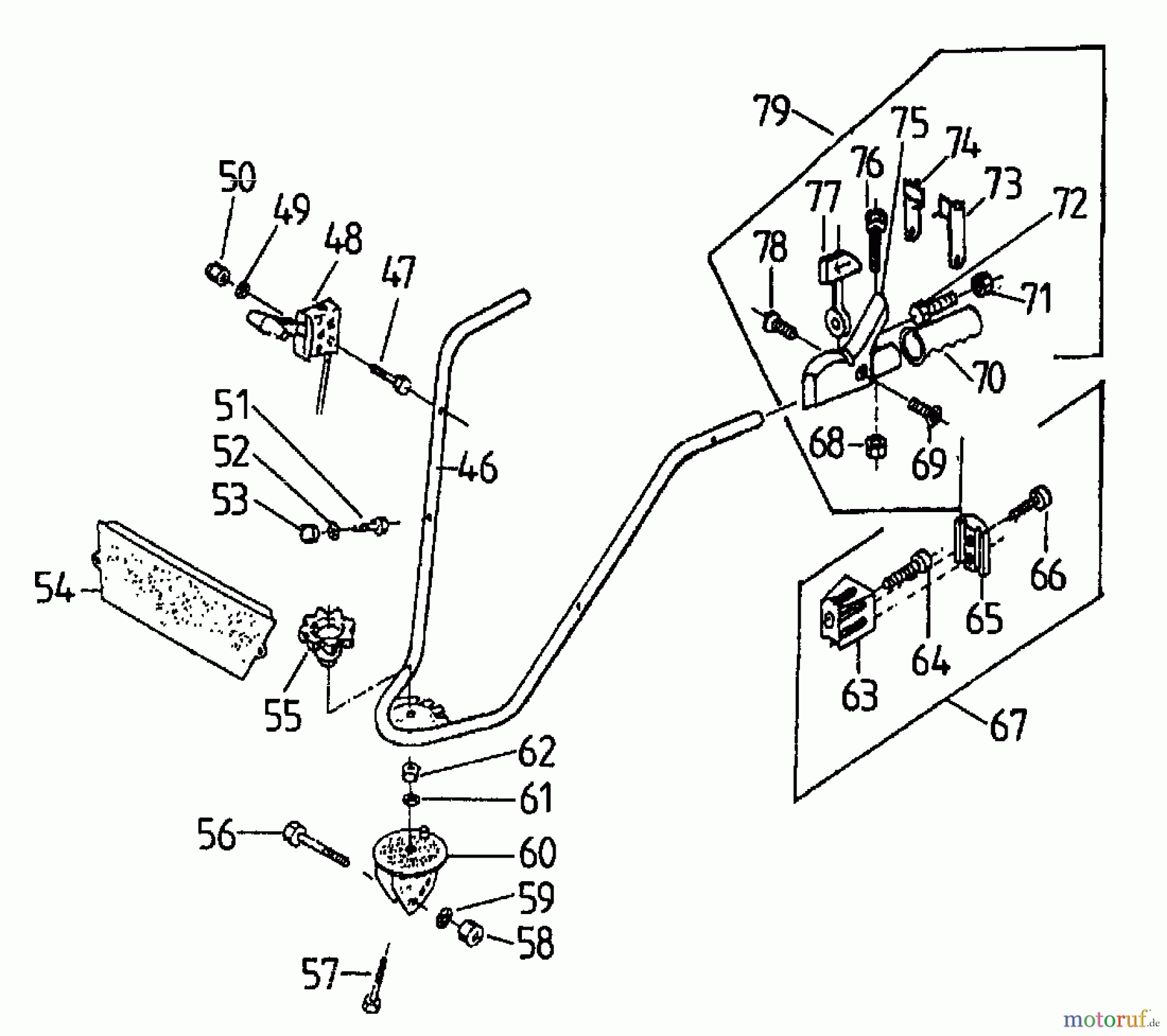  Gutbrod Motorhacken MK 90-50 07520.02  (1996) Holm