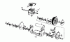Golf BRL 04054.04 (1996) Ersatzteile Getriebe, Räder, Schnitthöhenverstellung