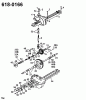 Bricolage 125/76 136L452C615 (1996) Ersatzteile Getriebe 618-0166