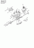 Yard-Man Beetle 13A-310-643 (1997) Ersatzteile Rahmen, Tank