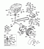 Wolf-Garten Scooter SV 4 6155000 Serie D (2003) Ersatzteile Differential, Fahrantrieb, Motor