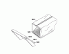 Wolf-Garten Scooter SV 4 6155000 Serie D (2003) Ersatzteile Grasfangsack, Heckklappe