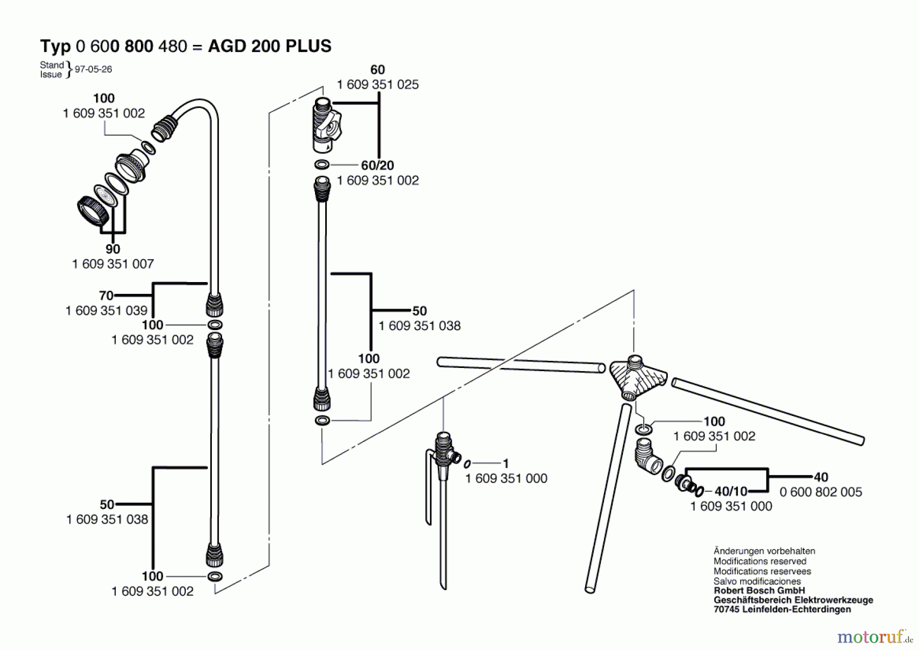 Bosch Wassertechnik Dusche AGD 200 PLUS Seite 1