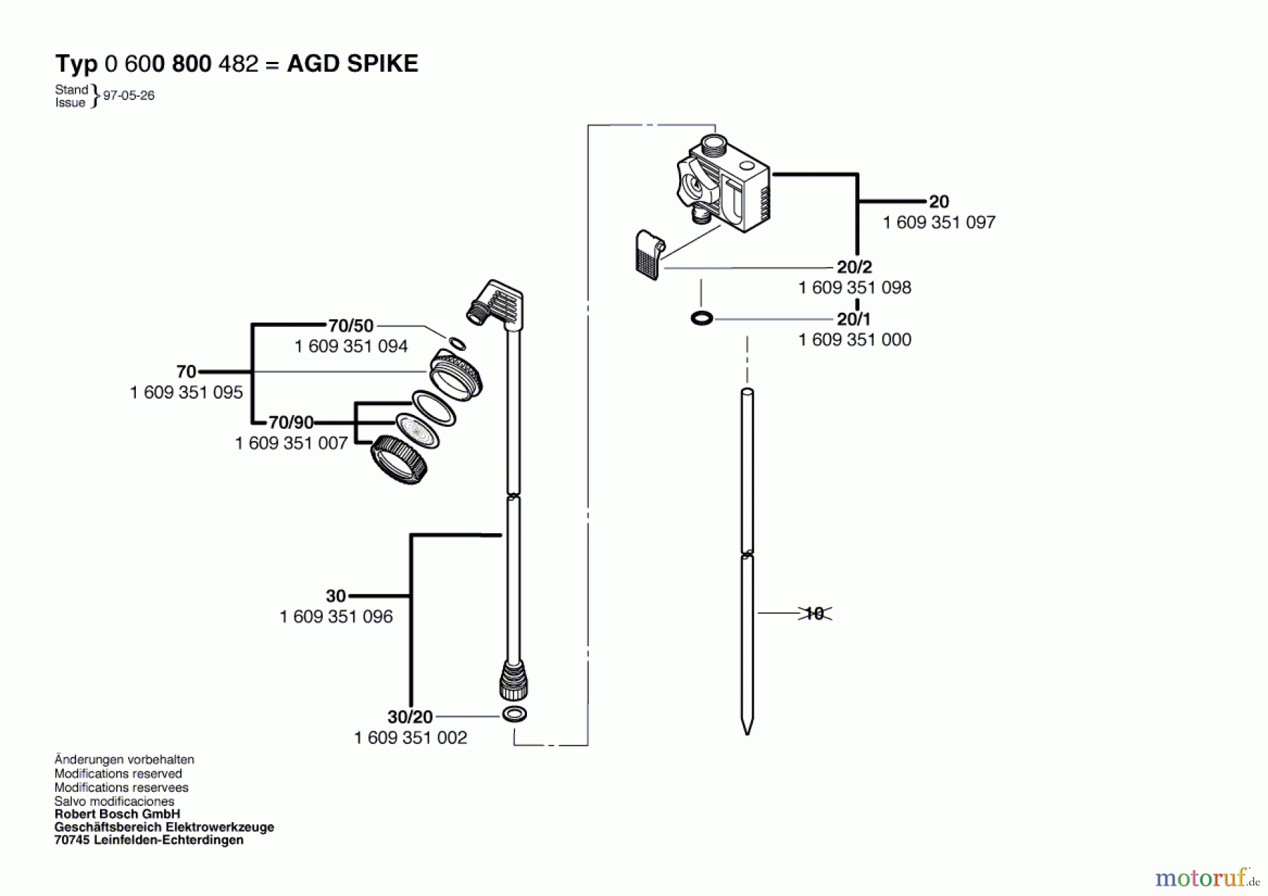 Bosch Wassertechnik Dusche AGD SPIKE Seite 1