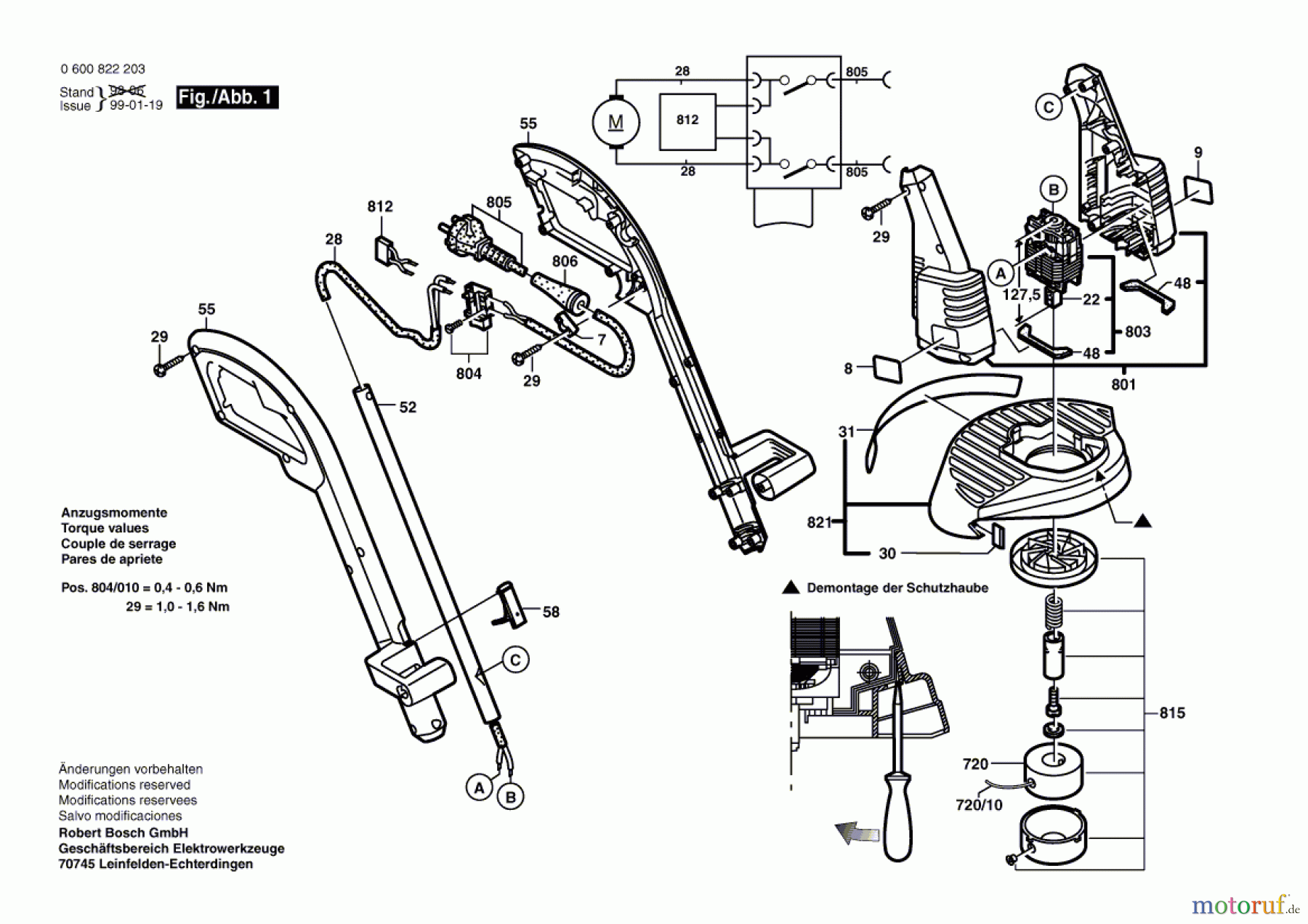 Bosch Gartengeräte Rasentrimmer ART 25 Seite 1
