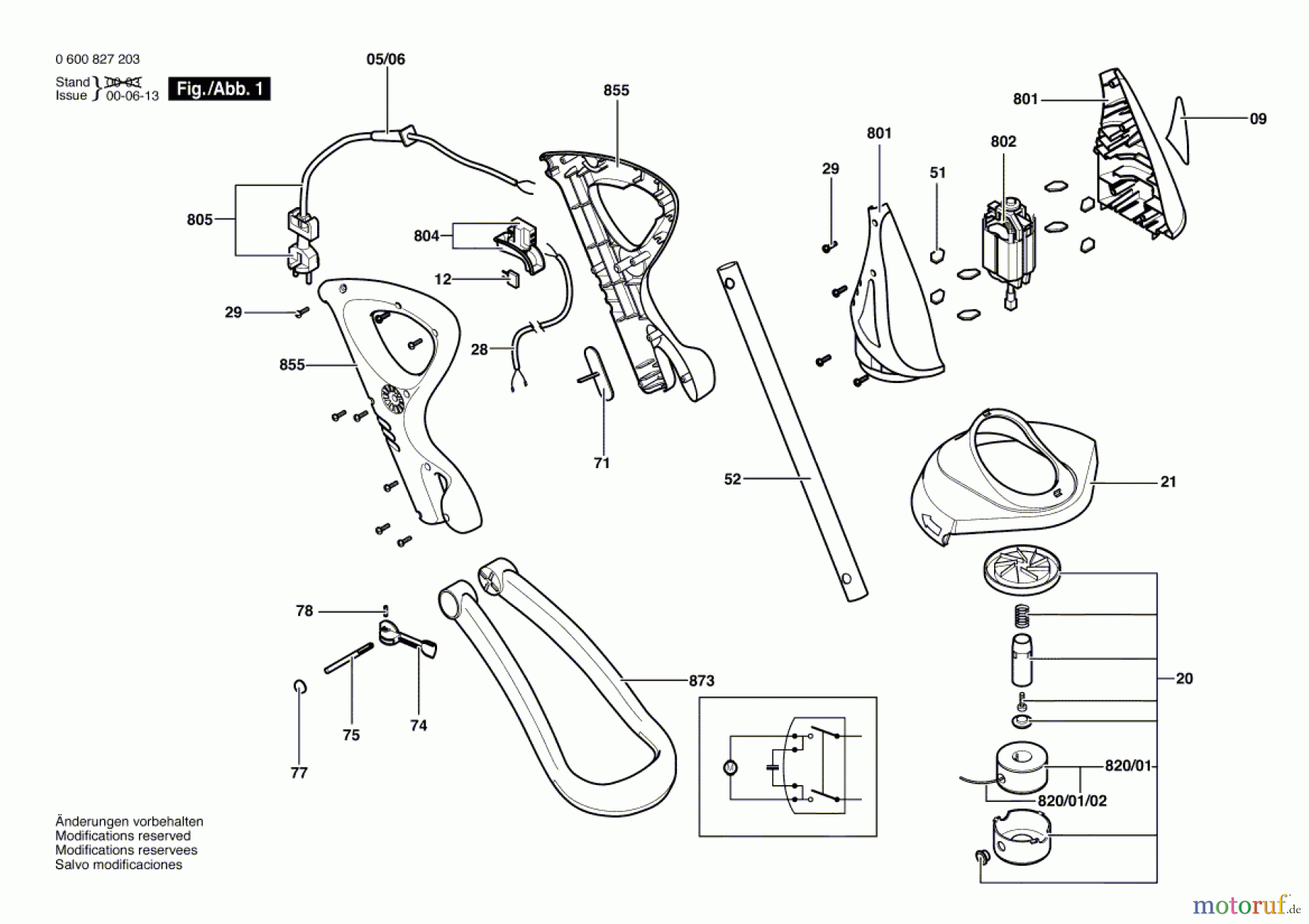 Bosch Gartengeräte Rasentrimmer ART 23 GFS Seite 1