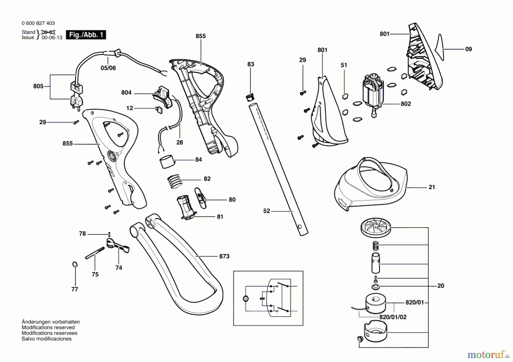 Bosch Gartengeräte Rasentrimmer ART 23 GFSV Seite 1