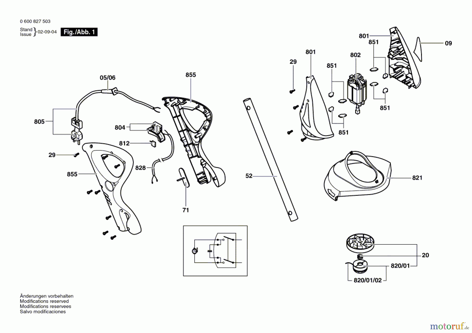 Bosch Gartengeräte Rasentrimmer ART 23 G Seite 1
