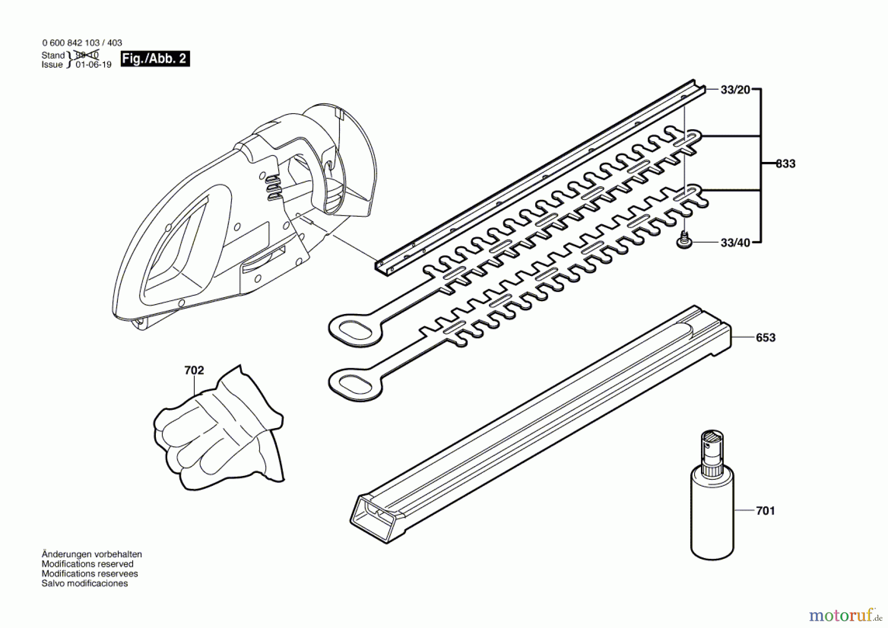 Bosch Gartengeräte Heckenschere AHS 4-15 Seite 2