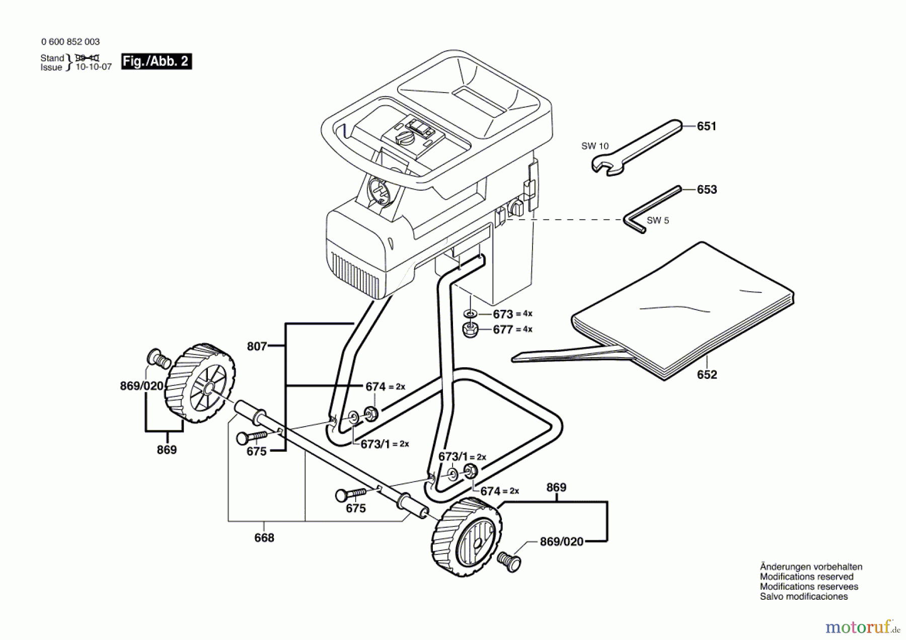 Bosch Gartengeräte Häcksler AXT 2200 HP Seite 2