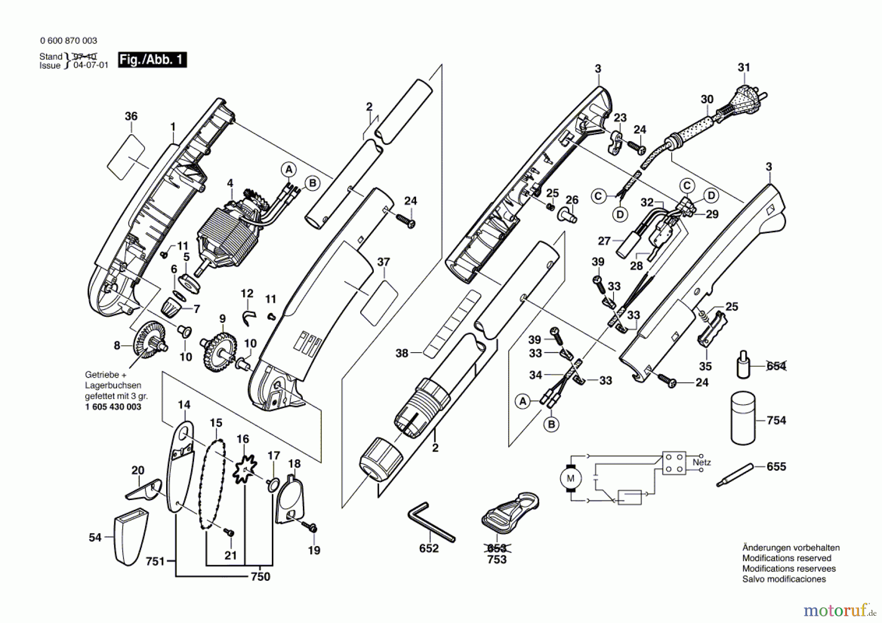 Bosch Gartengeräte Astsäge ASG 52 Seite 1
