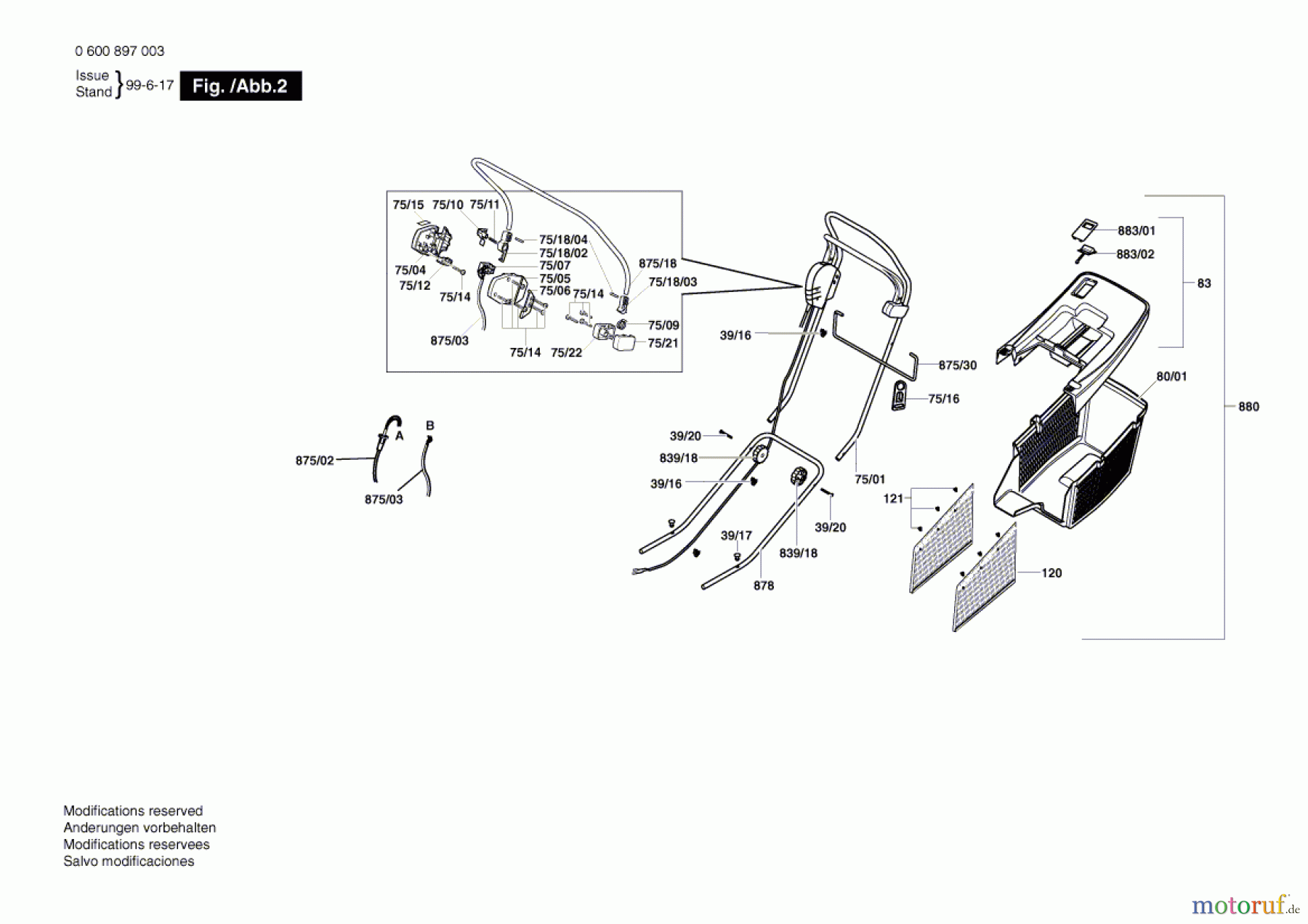  Bosch Gartengeräte Rasenmäher ARM 32 Seite 2