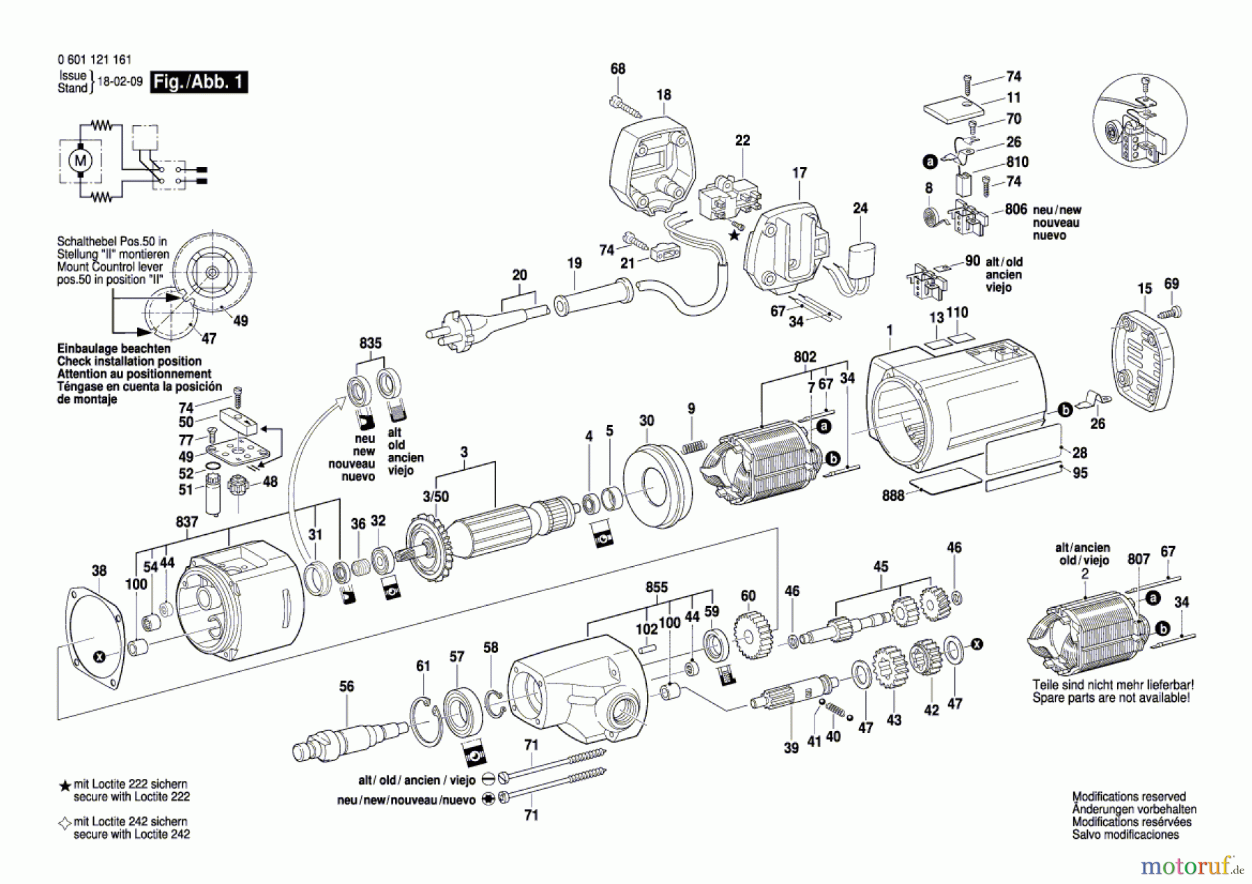 Bosch Werkzeug Bohrmaschine GBM 23-2 Seite 1