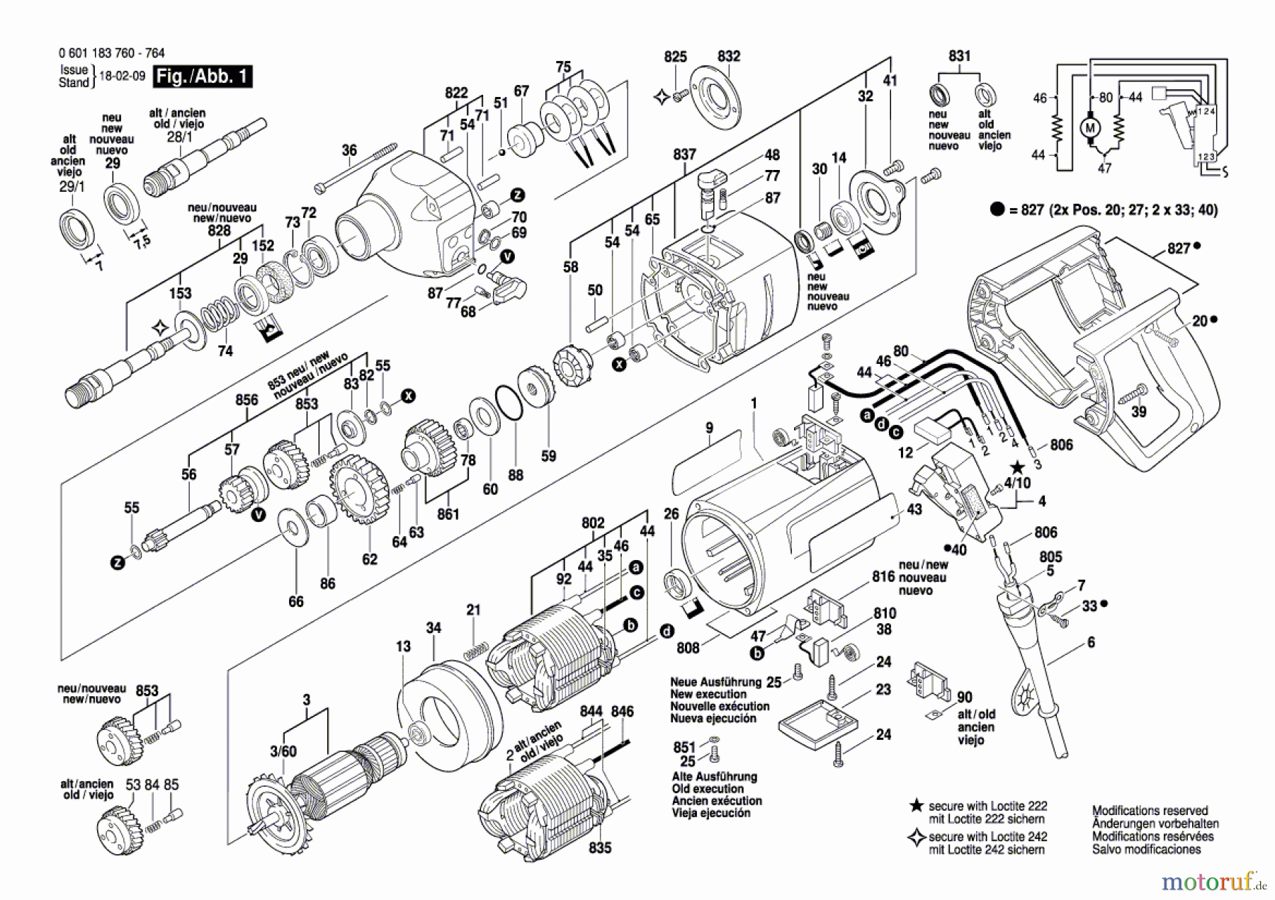 Bosch Werkzeug Schlagbohrmaschine SB 16 E Seite 1