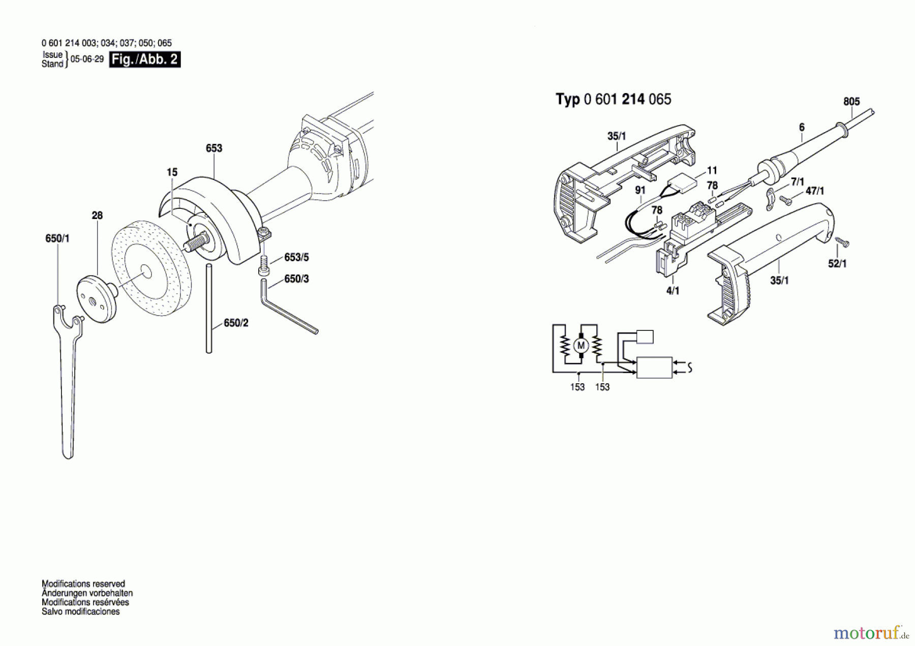 Bosch Werkzeug Geradschleifer GGS 6 Seite 2