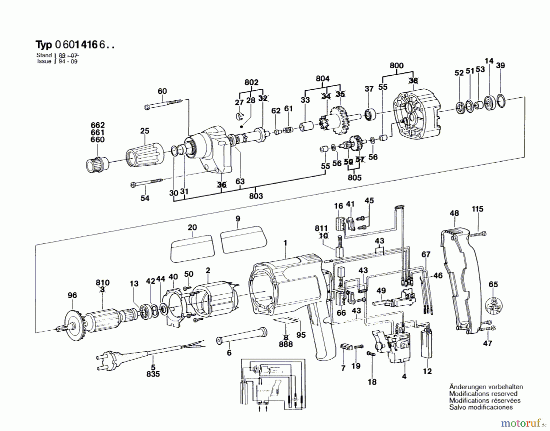 Bosch Werkzeug Bohrschrauber GSR 6-16 TE Seite 1