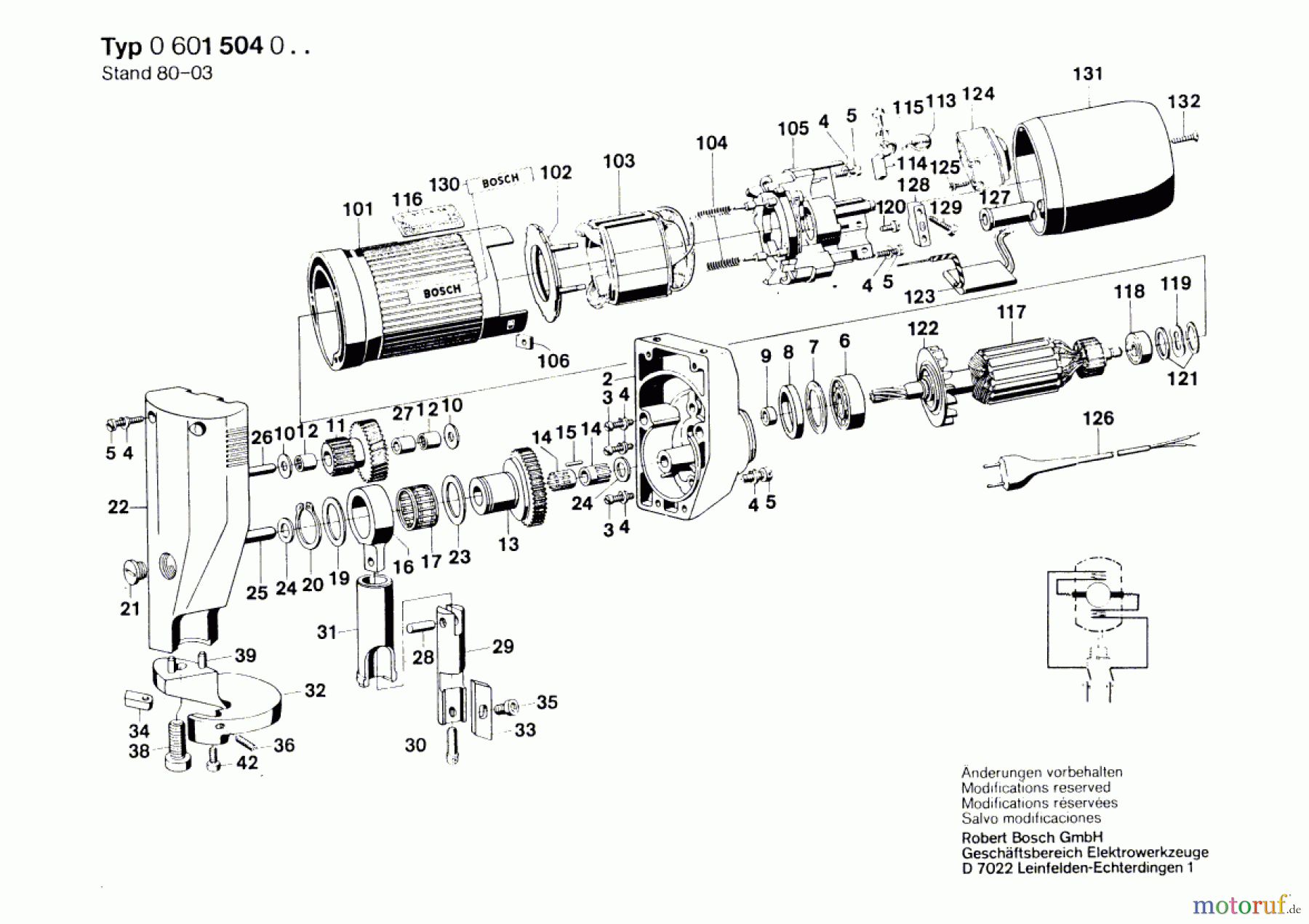 Bosch Werkzeug Blechschere ---- Seite 1