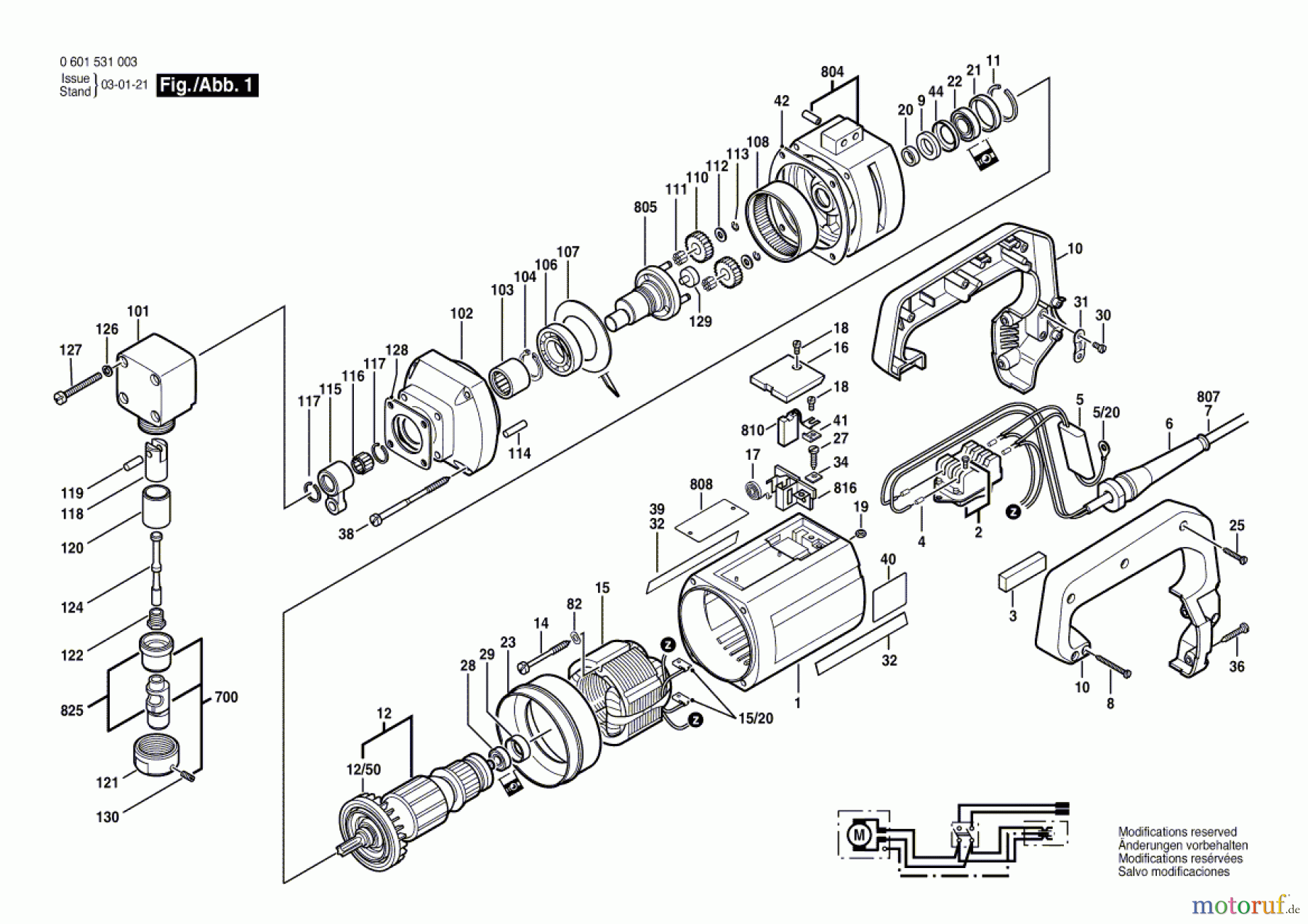 Bosch Werkzeug Nager ---- Seite 1