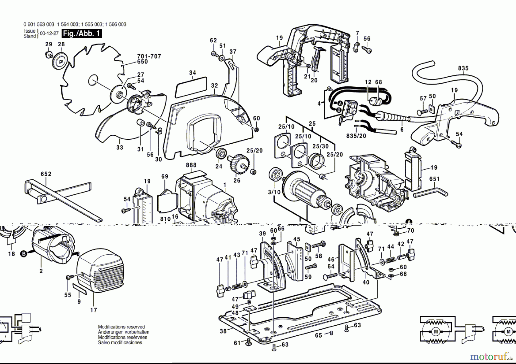 Bosch Werkzeug Gw-Handkreissäge ---- Seite 1