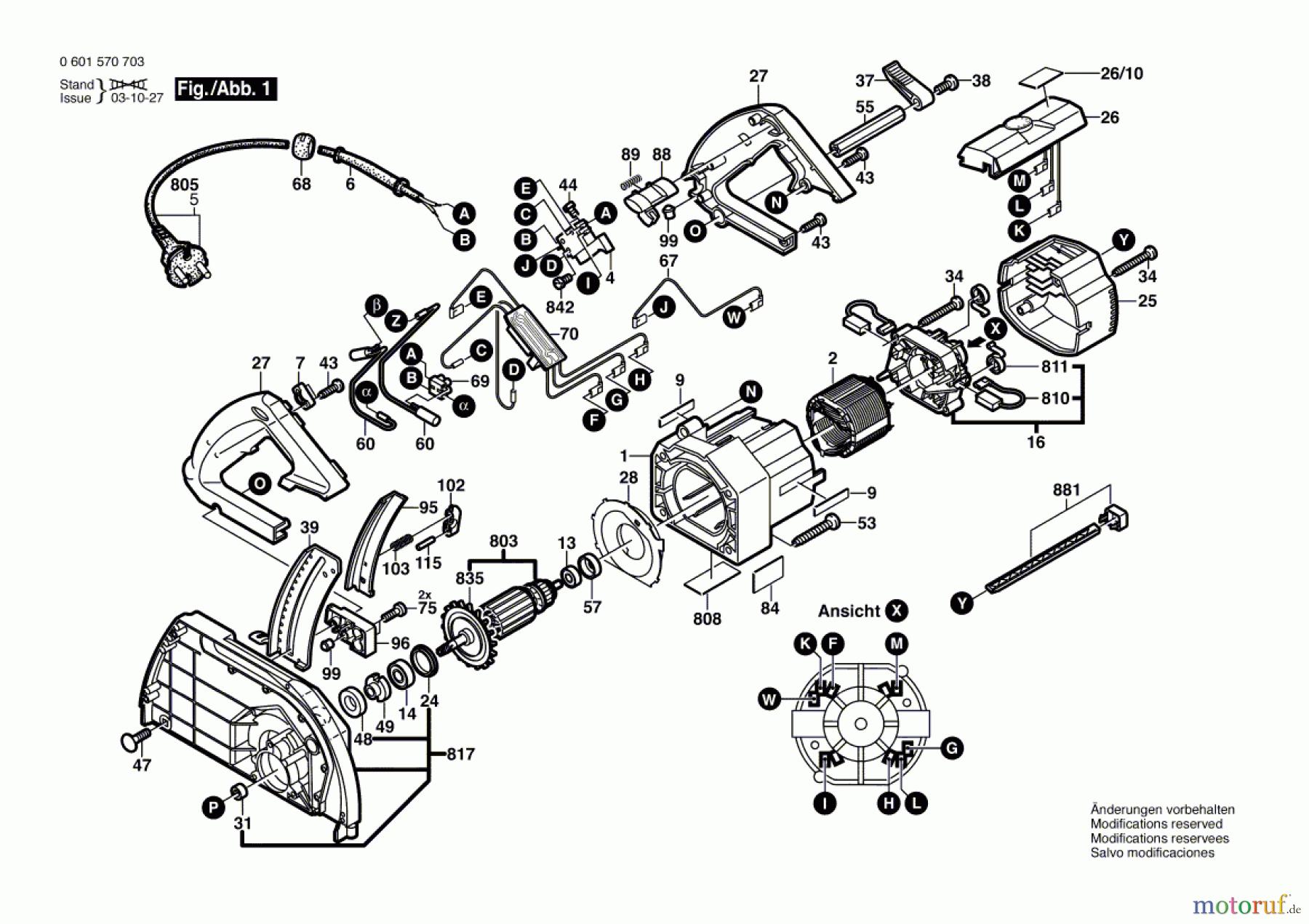 Bosch Werkzeug Handkreissäge GKS 68 BC Seite 1
