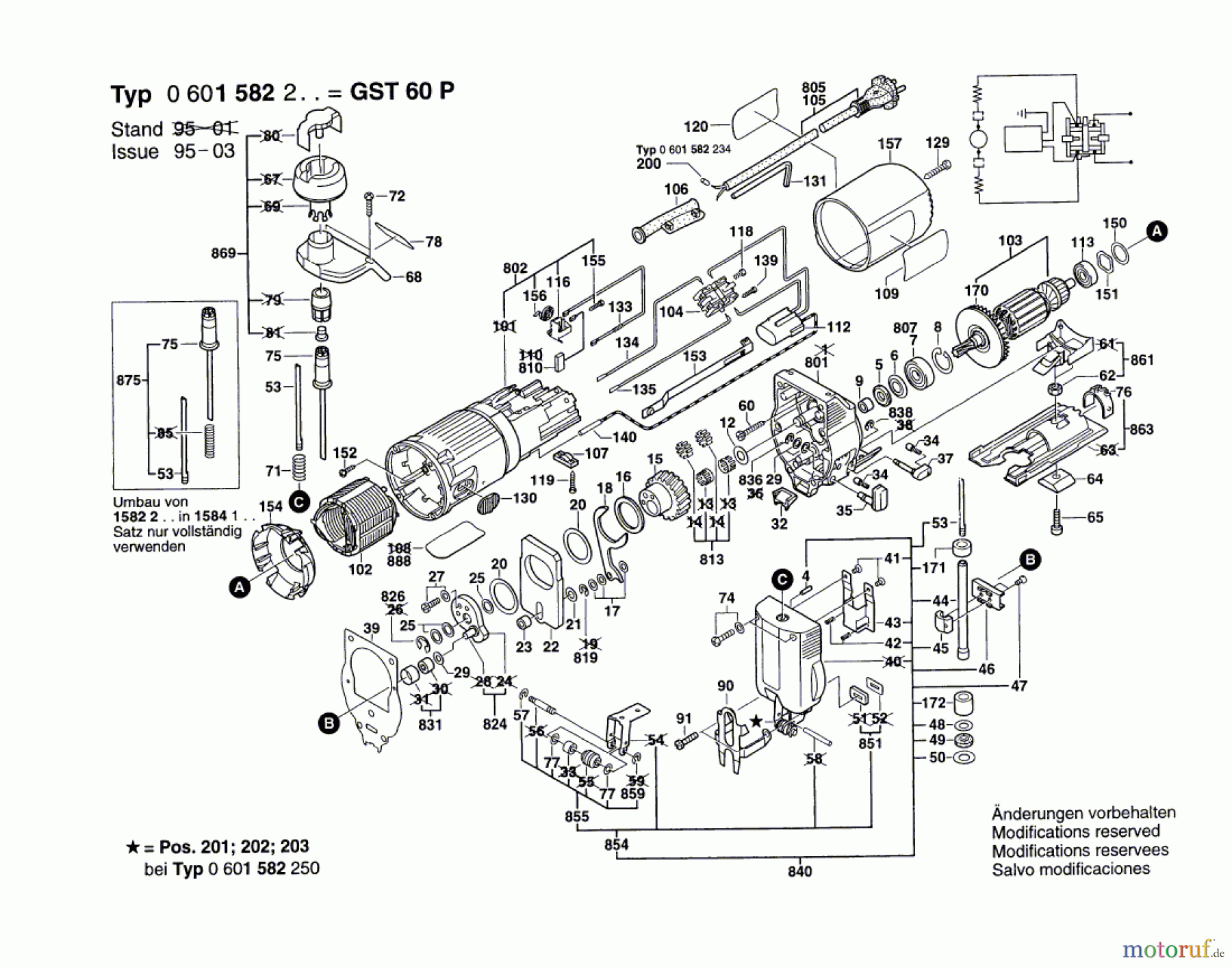 Bosch Werkzeug Stichsäge GST 60 P Seite 1