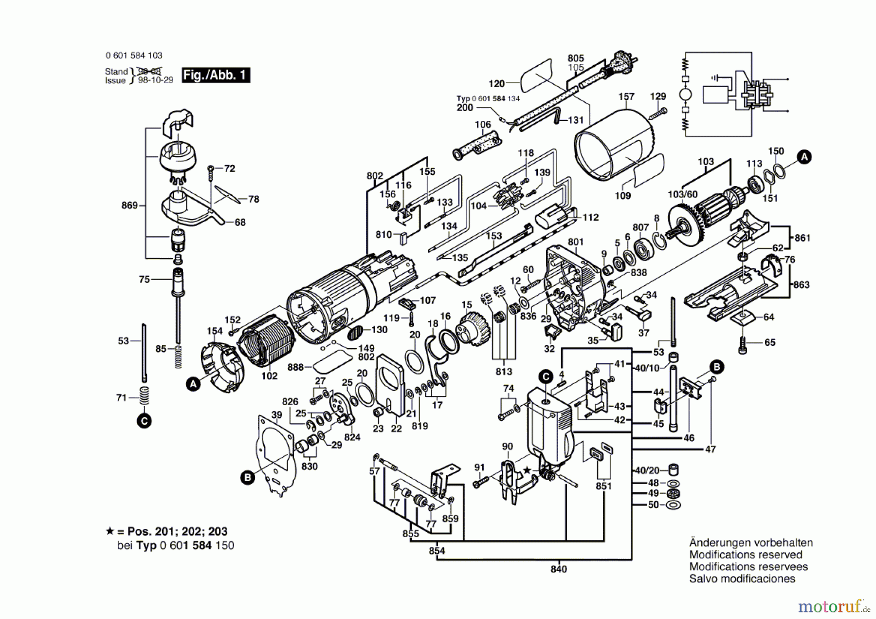 Bosch Werkzeug Stichsäge GST 85 P Seite 1