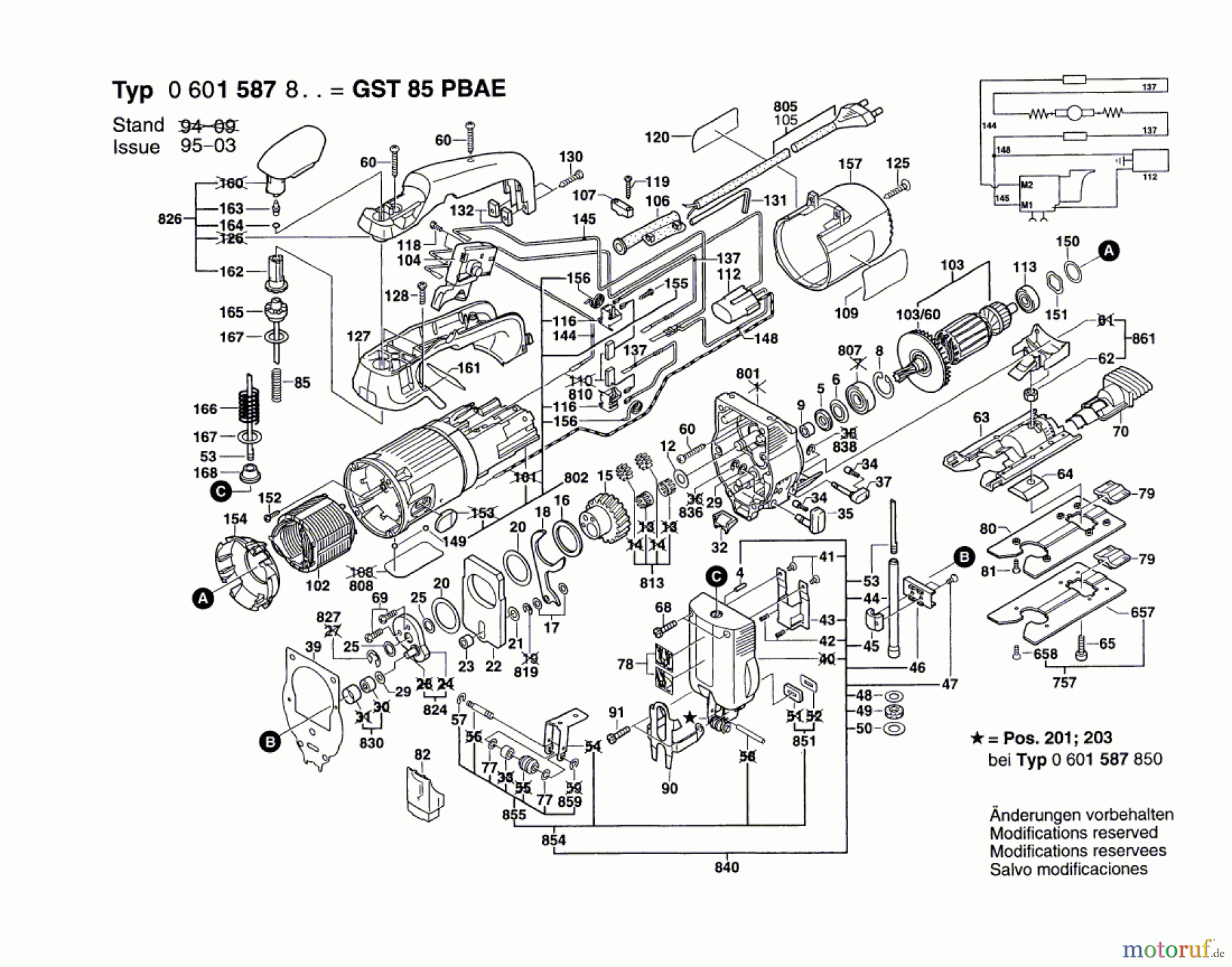 Bosch Werkzeug Stichsäge GST 85 PBA Seite 1