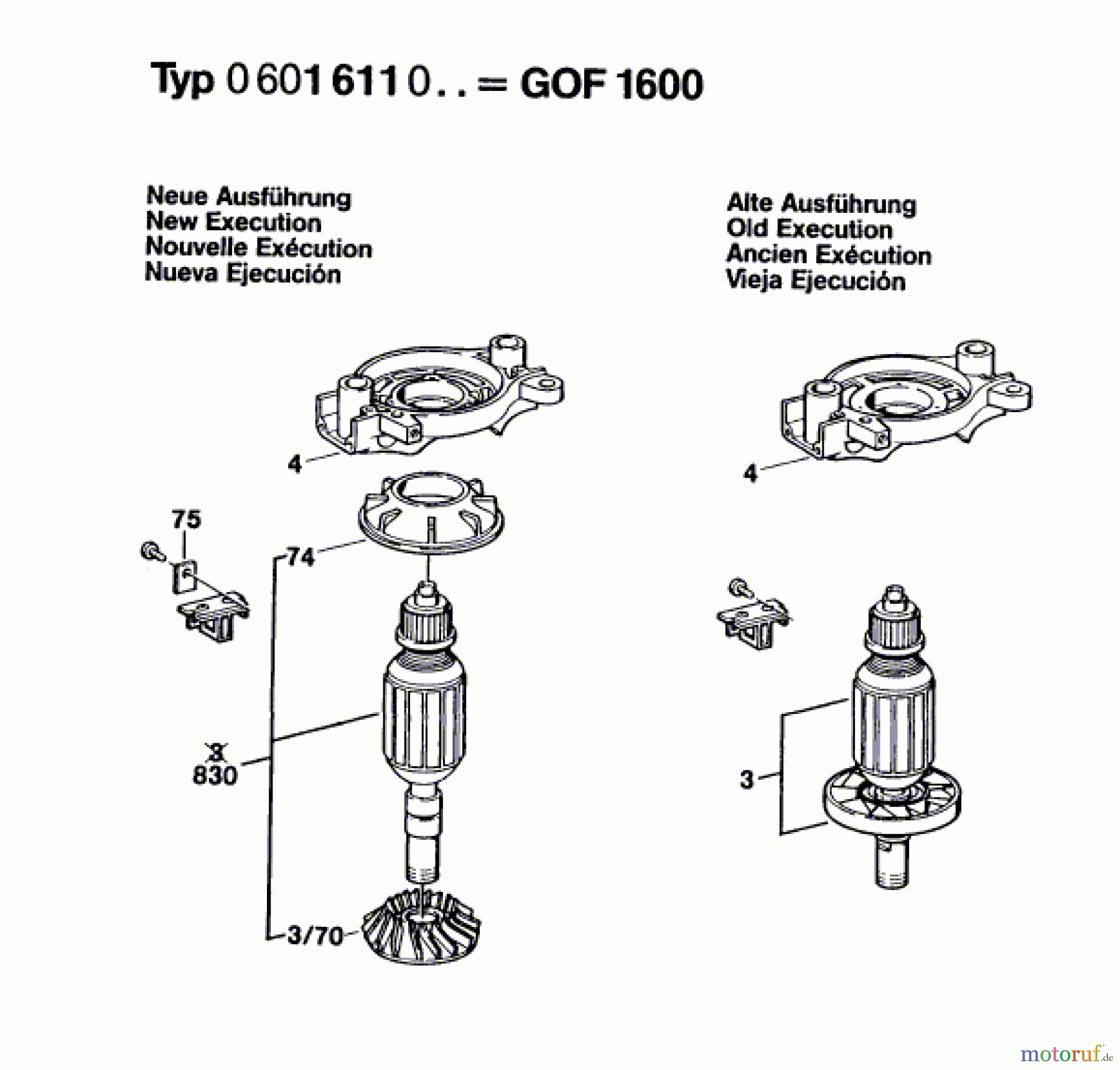 Bosch Werkzeug Gw-Oberfräse GOF 1600 Seite 3
