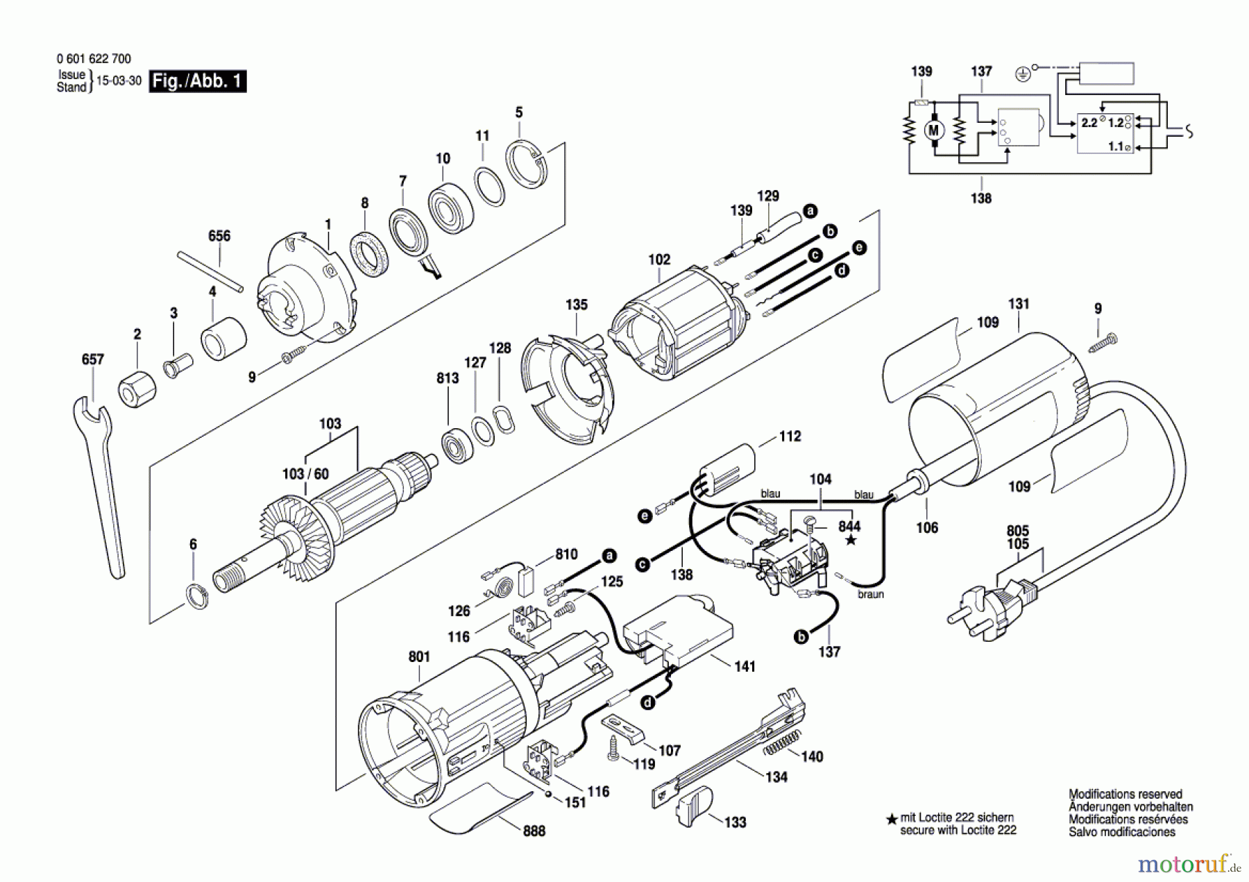 Bosch Werkzeug Kantenfräse GKF 600 CE Seite 1